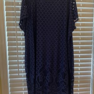 Lace overlay Dress NWOT